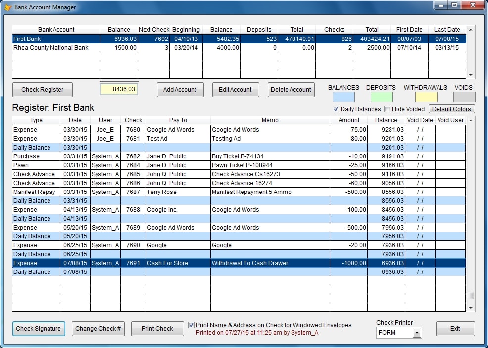 screenshot of HI-Tech Pawn